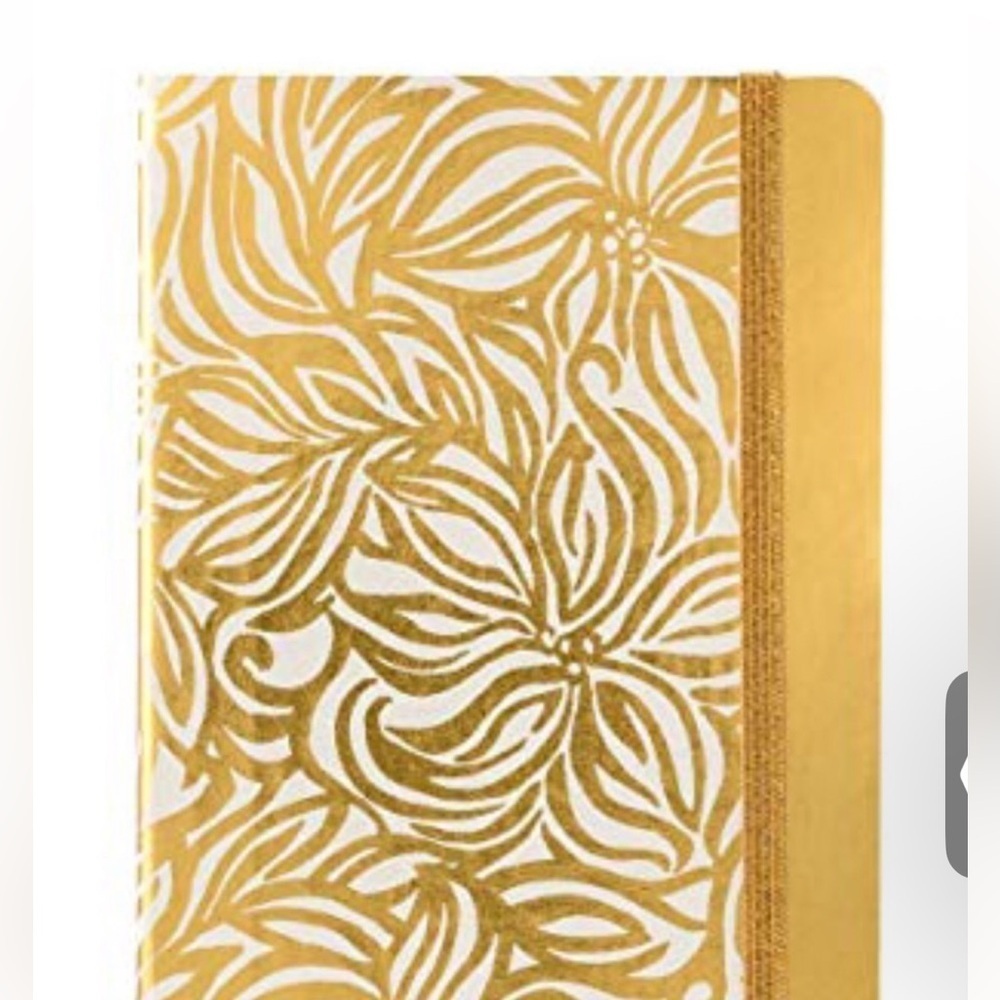 Lilly Pulitzer Swirling Floral Journal with lined sheets and pocket NWT